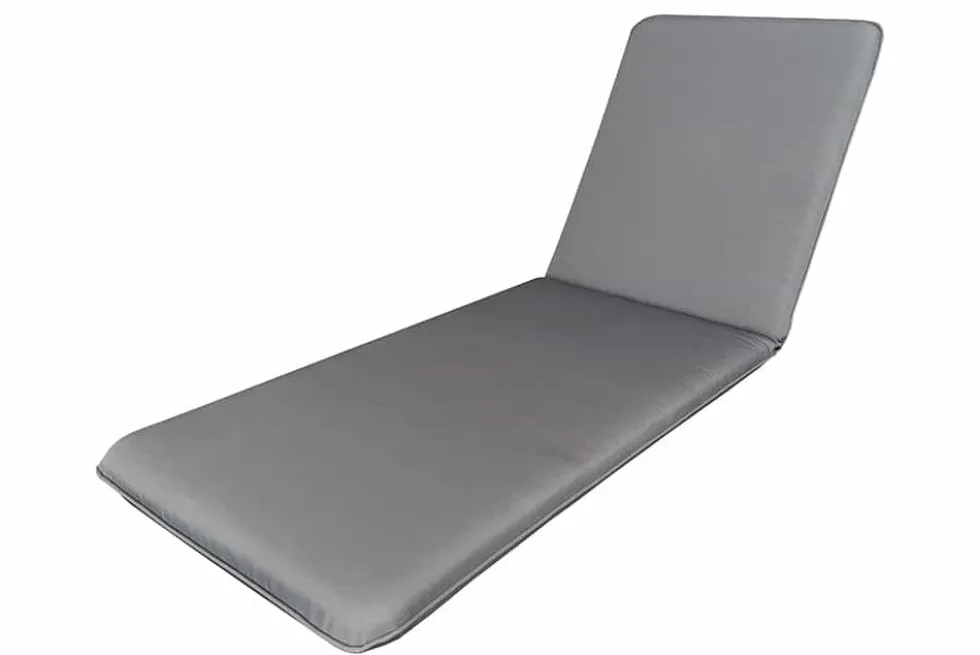 Outdoor Auflage COMFORT LINE 60x192cm anthrazit Polsterkissen für Sonnenliege