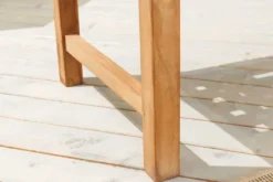 Outdoor Gartenbank EMPIRE TEAK 150cm natur Massivholz