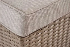 Outdoor Gartenlounge Set XXL MODULAR natur Polyrattan Sitzgruppe wetterfest inkl. Kissen