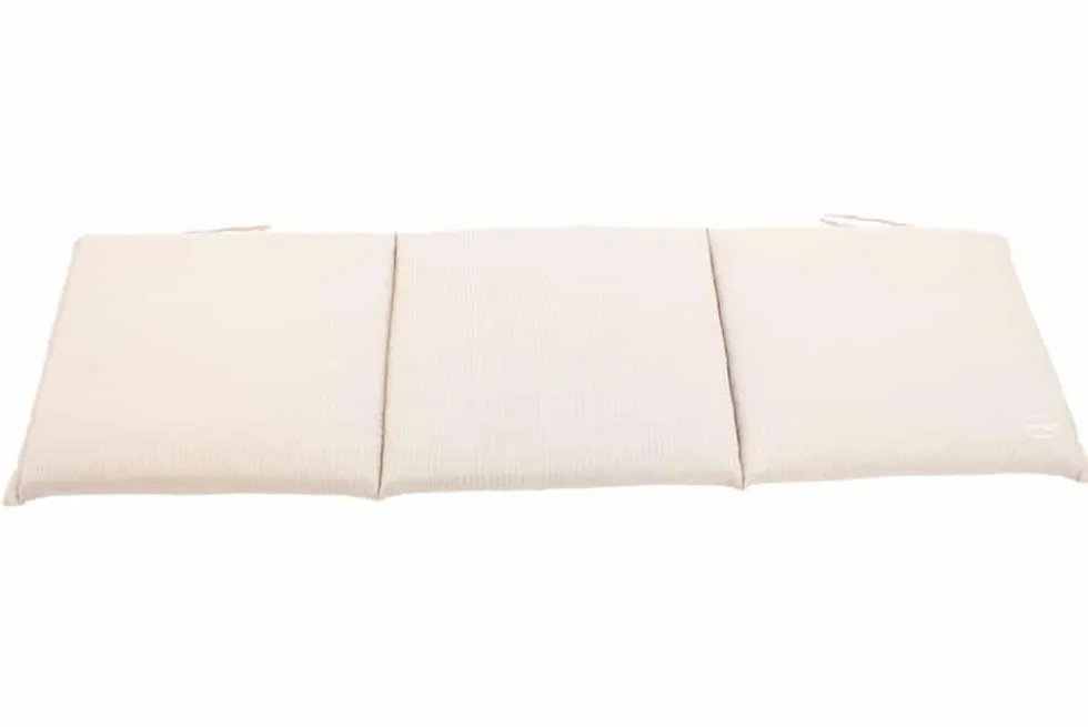 Outdoor Kissen ROG 45x150cm beige Sitzkissen Polster-Auflage für 3-Sitzer Bank