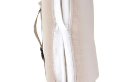 Outdoor Kissen ROG 46x97cm beige Sitzkissen Polster-Auflage für Niedriglehner