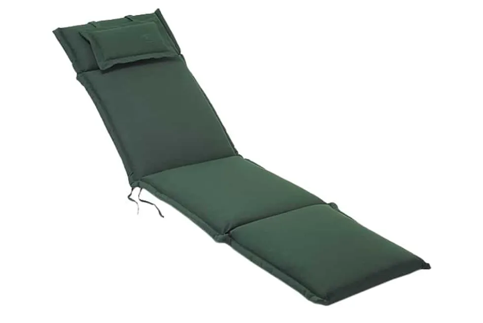 Outdoor Kissen ROG 45x186cm grün Sitzkissen Polster-Auflage für Deckchair