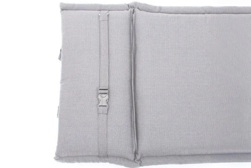 Outdoor Kissen ROG 45x186cm taupe Sitzkissen Polster-Auflage für Deckchair