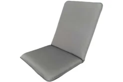 Outdoor Sitzkissen COMFORT LINE 50x100cm anthrazit für Niedriglehner-Stuhl Polsterauflage