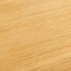 Retro Couchtisch DESIGNO 90cm Eiche Holz-Design schwarz Metallgestell