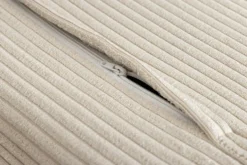 Retro Schlafsessel SMART MULTIFUNCTION 140cm beige Cord Bettfunktion inkl. Kissen