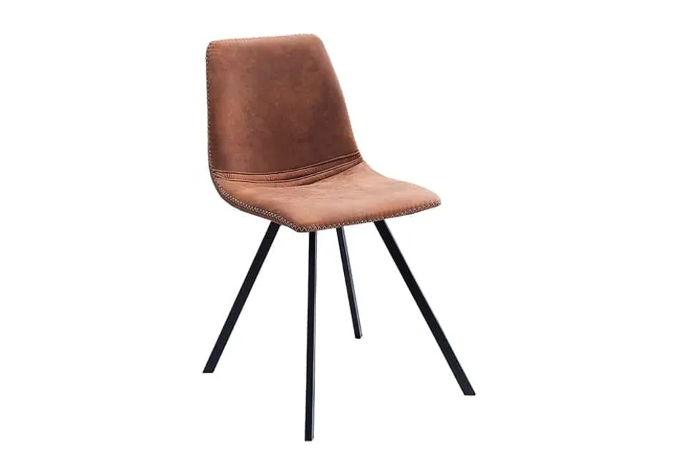 Retro Stuhl AMSTERDAM CHAIR vintage light brown Designklassiker