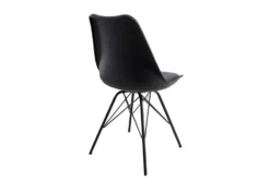 Retro Stuhl SCANDINAVIA MEISTERSTÜCK schwarz