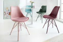 Retro Stuhl SCANDINAVIA MEISTERSTÜCK rosa