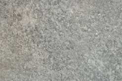 Runder Esstisch HELIX 120cm grau Beton-Design schwarze Metallbeine Sterngestell