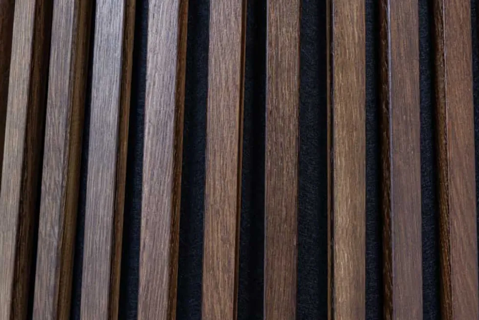 Runder Esstisch VALHALLA WOOD 120cm smoked Eichenholz Säulenfuß