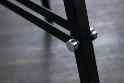 Stehlampe BIG STUDIO 170cm schwarz Blattgold-Optik Industrial Design