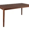 Wetterfester Gartentisch KOPENHAGEN 160cm braun Akazie honey finish Massivholz Outdoor