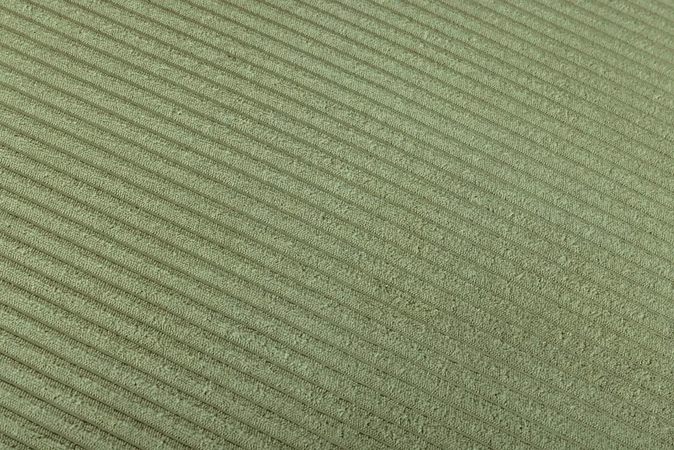 XXL Sofa mit Schlaffunktion APARTMENT grün Cord inkl. Bettkasten und Kissen